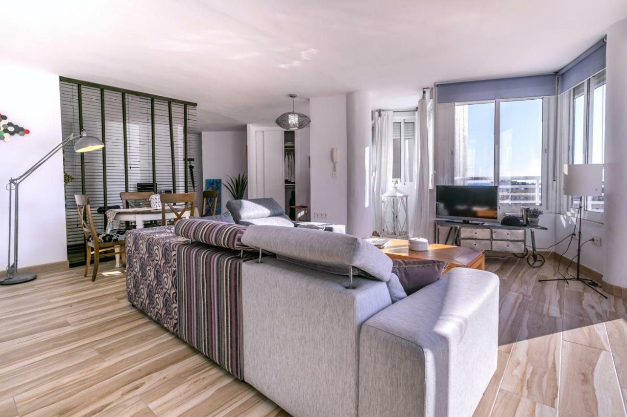 Apartamento Loft Pleno Centro, Vistas Fantasticas Torremolinos Bagian luar foto
